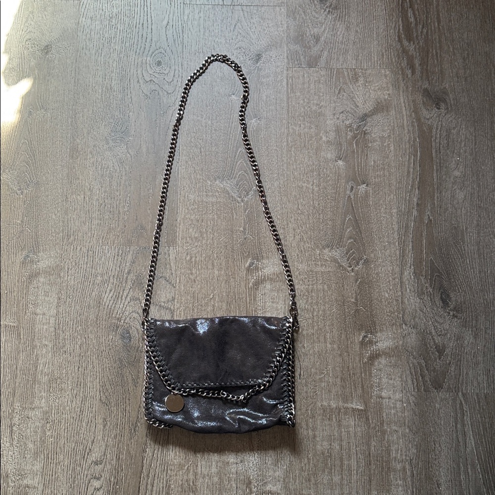 Stylish Black Chain Shoulder Bag